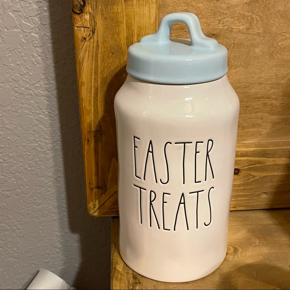 New Rae Dunn EASTER TREATS canister
